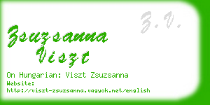 zsuzsanna viszt business card